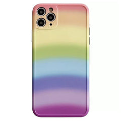 Funda para iPhone 2.0 con arcoíris pastel