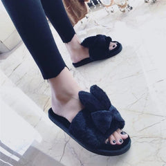 Faux Fur Warm Home Slippers