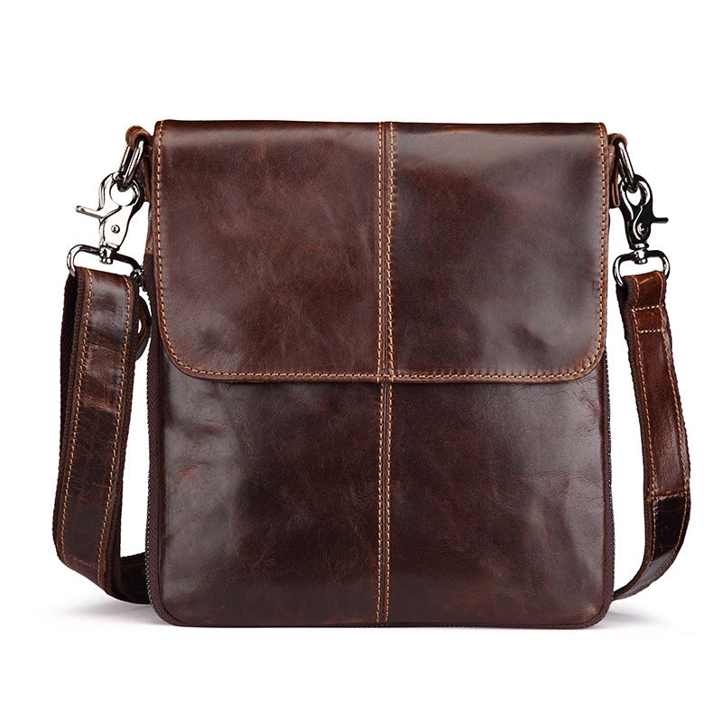 Casual Vintage Men's Leahter Crossbody Bag