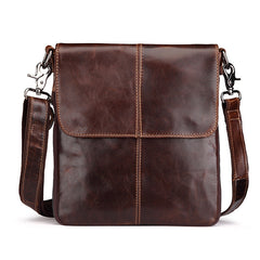 Casual Vintage Men's Leahter Crossbody Bag