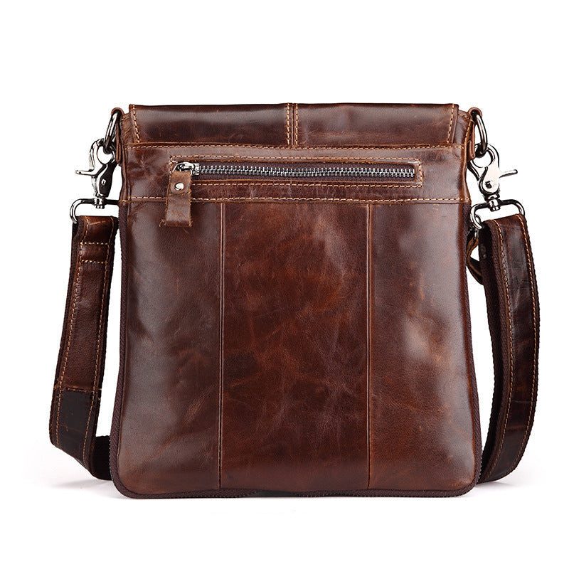 Casual Vintage Men's Leahter Crossbody Bag