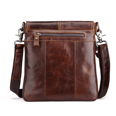 Casual Vintage Men's Leahter Crossbody Bag