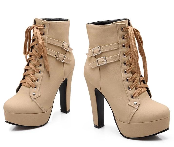 High Heel Ankle Boots