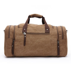 Casual Canvas Large Capacity Weekend Duffle Bag