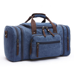 Casual Canvas Large Capacity Weekend Duffle Bag