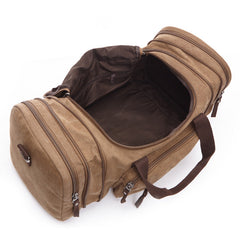 Casual Canvas Large Capacity Weekend Duffle Bag