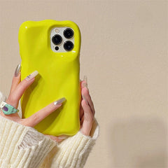 Funda para iPhone con estética 3D brillante