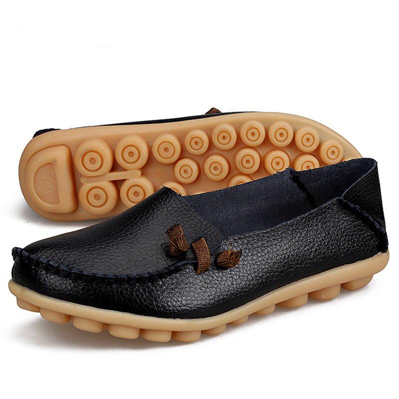 Leather Loafers