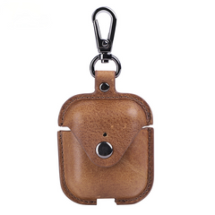 Retro Airpods Leather Case