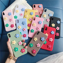 Funda para iPhone 2.0 con diseño de flores pastel