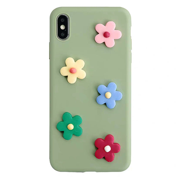 Funda para iPhone 2.0 con diseño de flores pastel