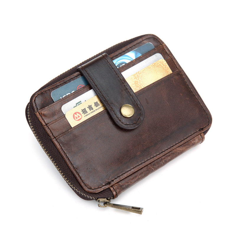 Multi Slots Leather Card Case