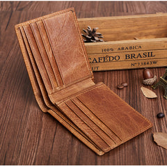 Vintage Business RFID Leder Geldbörse