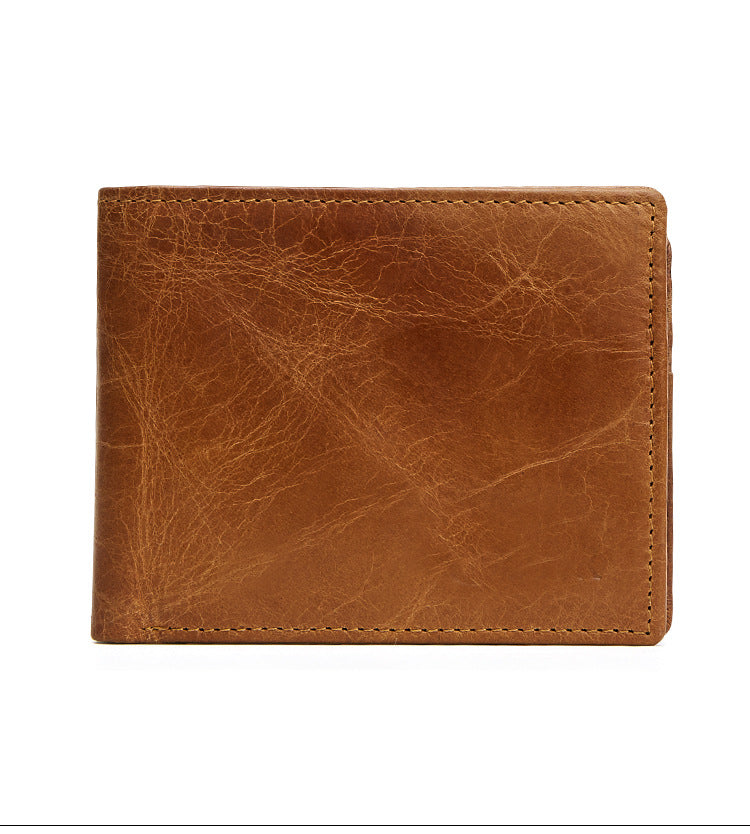 Vintage Business RFID Leder Geldbörse