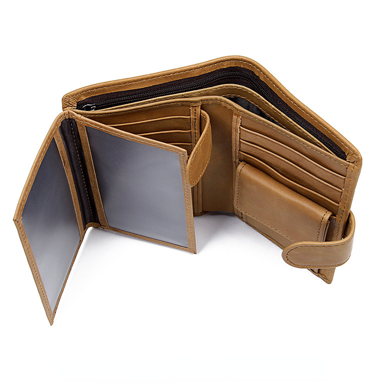 Carteras de piel de vaca con RFID