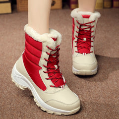 Waterproof Platform Ankle Boots