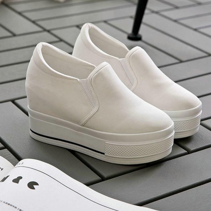 Casual Platform Slip-Ons