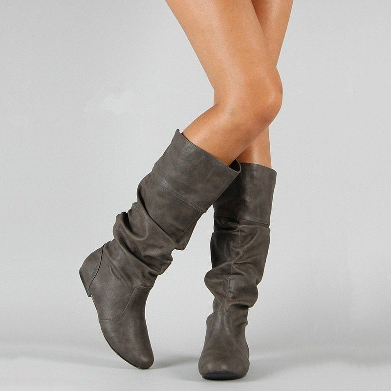 Casual Round Toe Boots