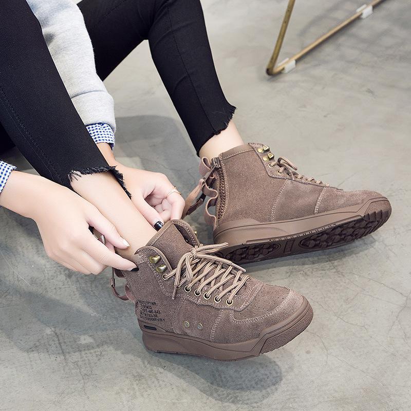 Military Flat Sneakers