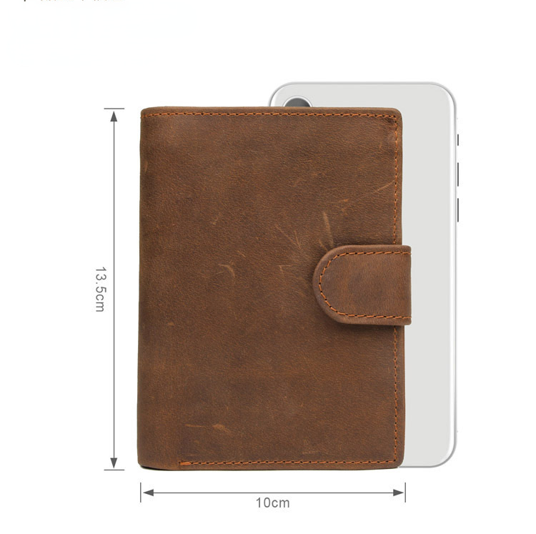 Carteras de piel de vaca con RFID