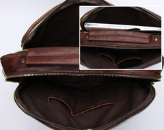 Retro Leather Business Laptop Bag
