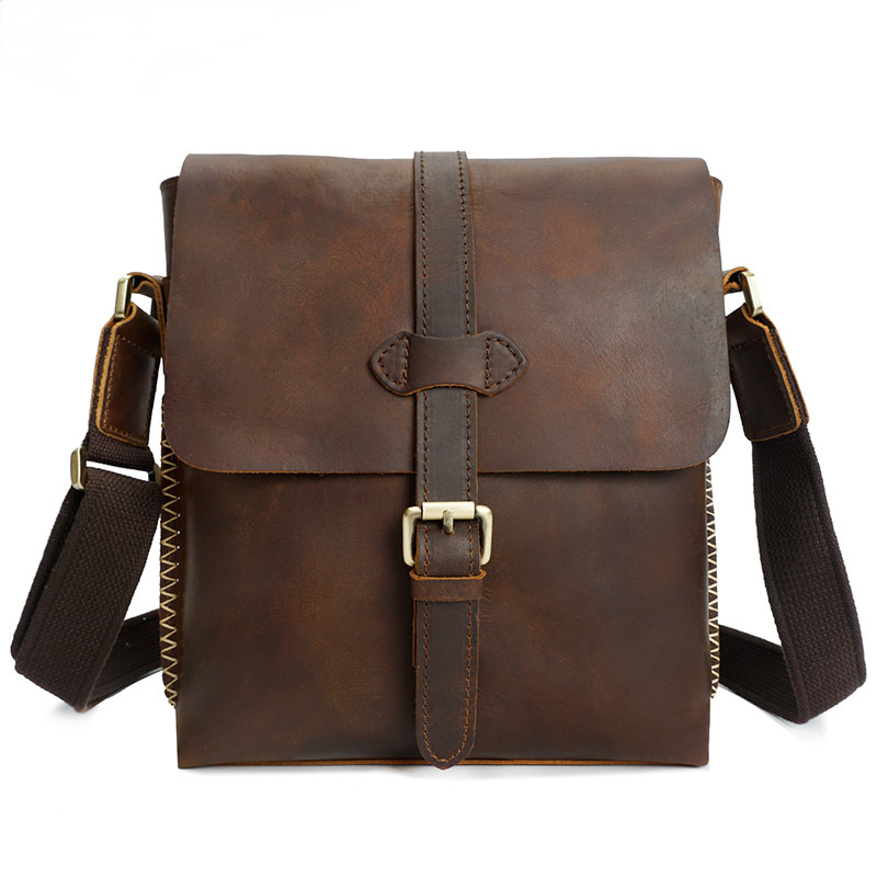 Men's Leather Shoulder Bag