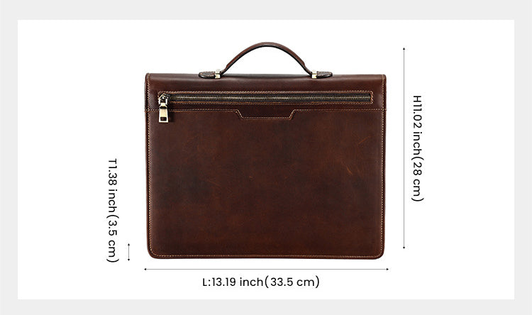 13.3" Leather Laptop Case