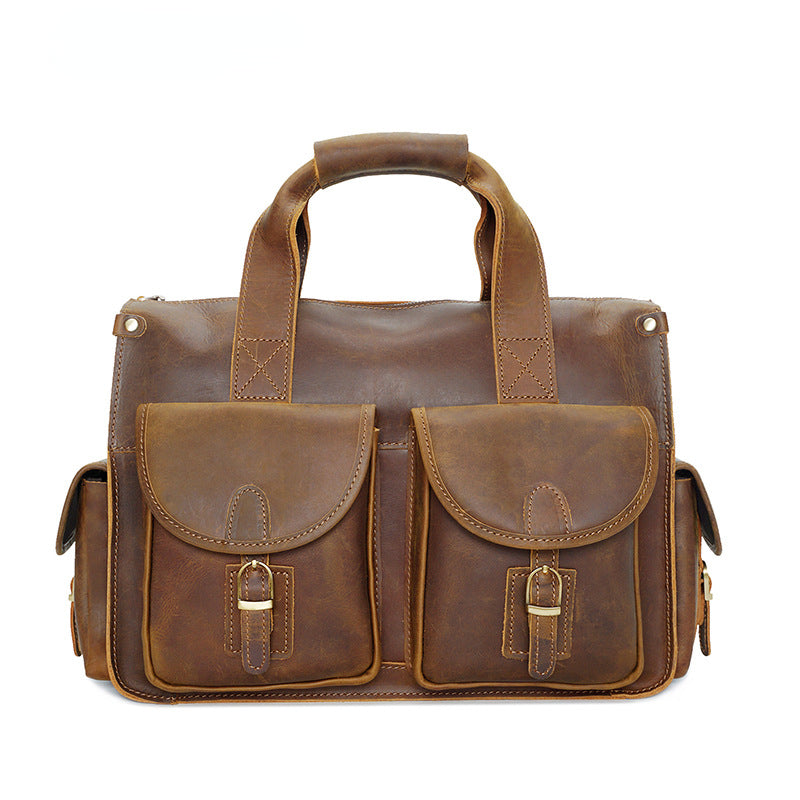 Aktentasche aus Vintage-Leder