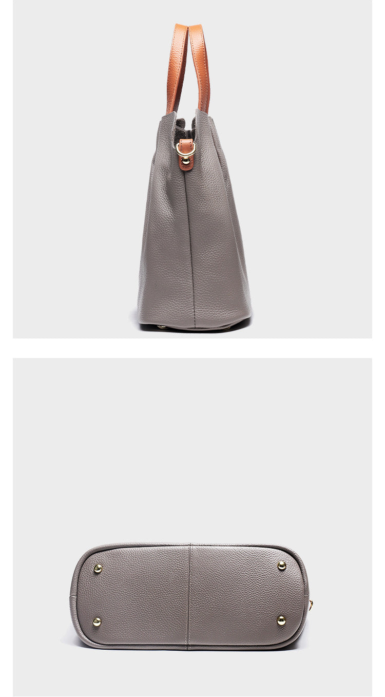 Bolsos de mano de piel de vaca