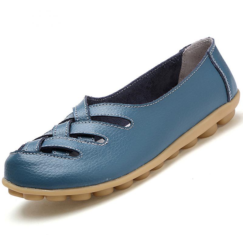 Genuine Leather Flats