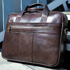 Leisure Fashion Leather Business BriefCase