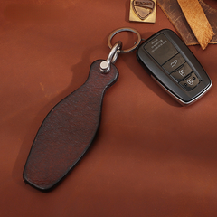 Kreative handgefertigte Vintage-Schlüsselanhänger aus Leder