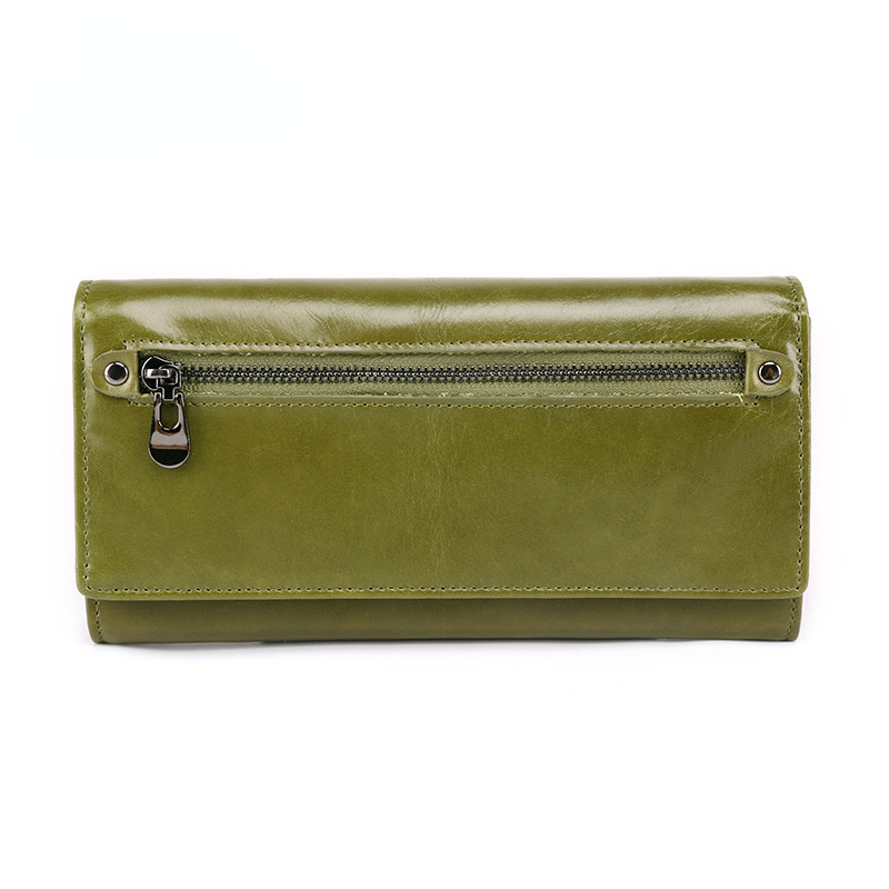 Damenmode Multifunktionale Leder Geldbörse