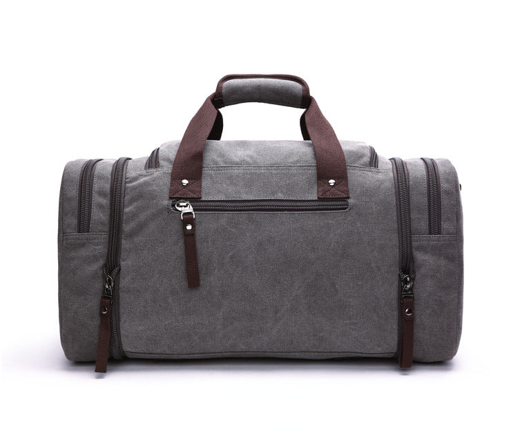 Casual Canvas Large Capacity Weekend Duffle Bag