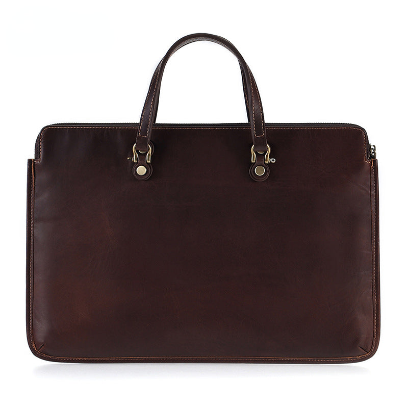 Vintage Leather Laptop Bag