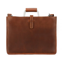 Vintage Leather Business Shoulder Bag