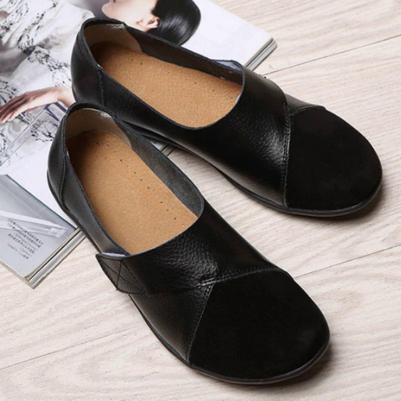 Genuine Leather Flats