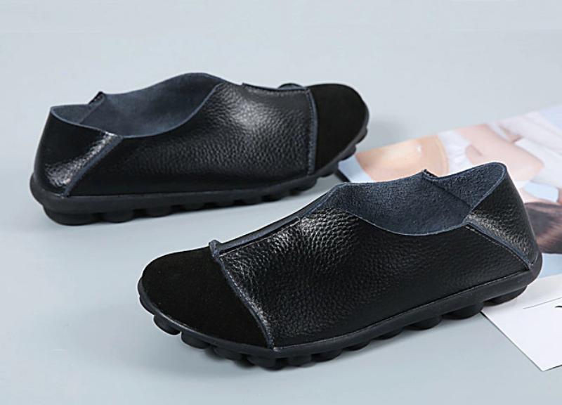 Genuine Leather Flats