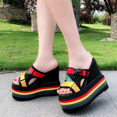 Flip Flops With High Platform