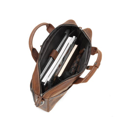 Men's Leather Business Laptop Bag