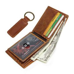 Vintage Business RFID Leder Geldbörse