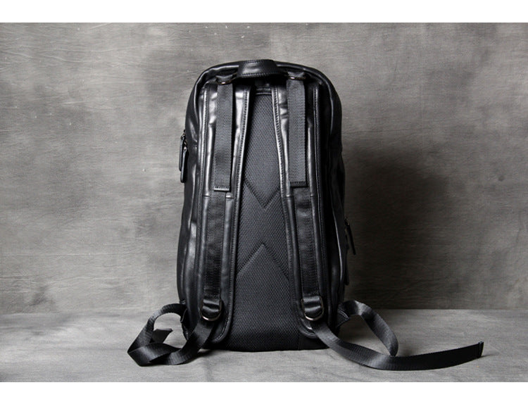 Bolso de viaje clásico de cuero negro