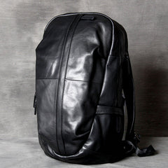 Bolso de viaje clásico de cuero negro