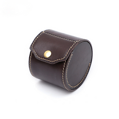 Handgefertigte Aufbewahrungsbox für Mini-Uhren aus Leder