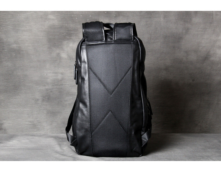 Bolso de viaje clásico de cuero negro