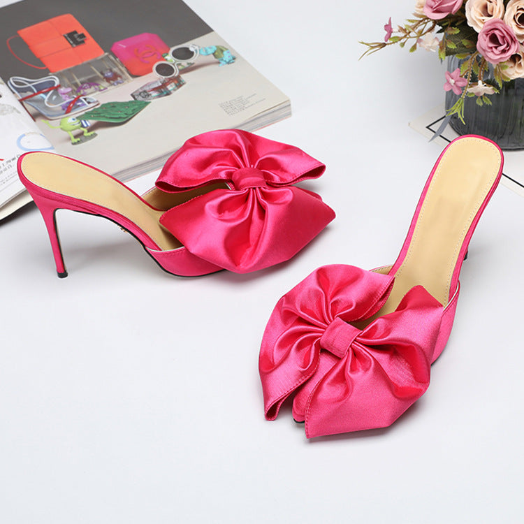 Bow Pink High Heels