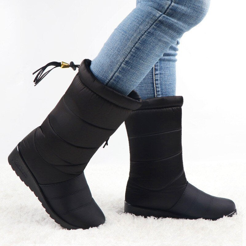 Waterproof Warm Fur Snow Boots