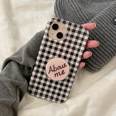 Funda para iPhone "Acerca de mí"