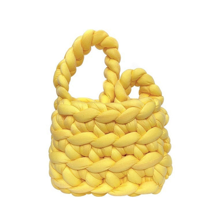 Bolso de crochet estético