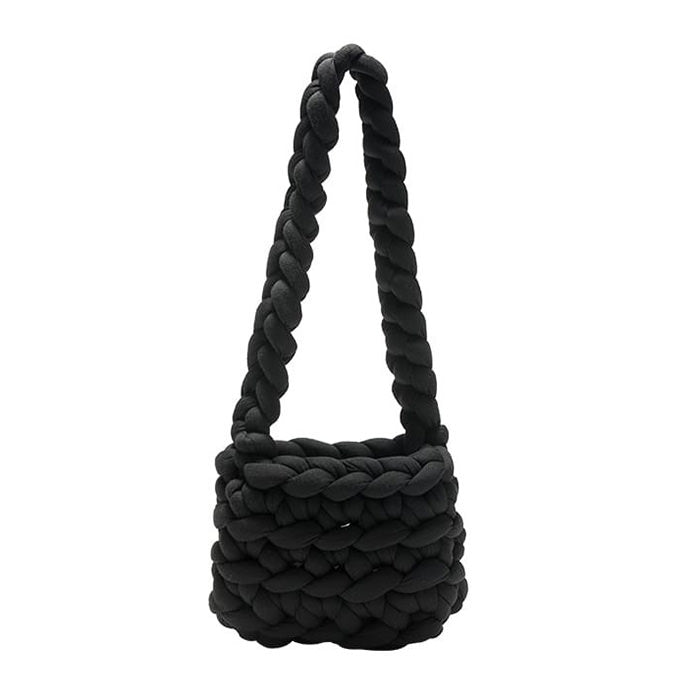 Bolso de crochet estético